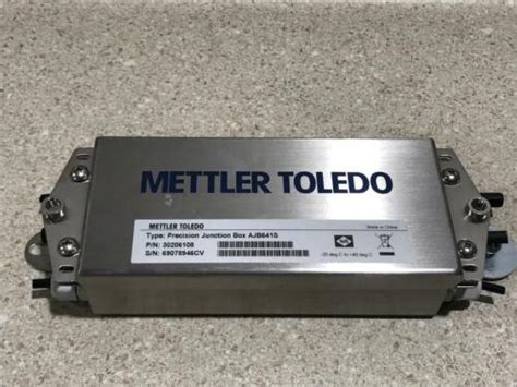 mettler toledo junction box ajb641s|precision junction boxes for sale.